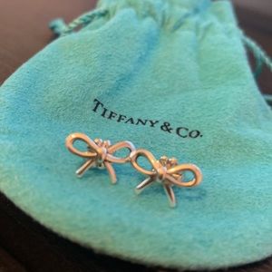 Tiffany & Co. mini bow earrings